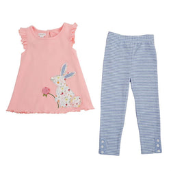 Bunny Tunic and Leggings Set  - Country N More Gifts