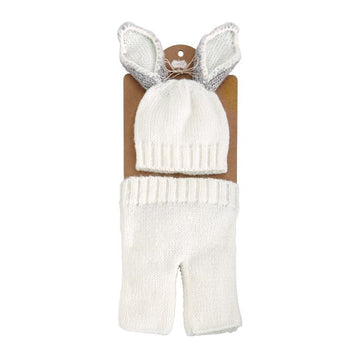Knit Bunny Photography Set of 2 | Newborn - 3 Months  - Country N More Gifts