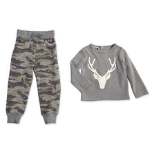 Camo Little Deer Collection Stag | Boys Two-Piece Set | 2T - 5T