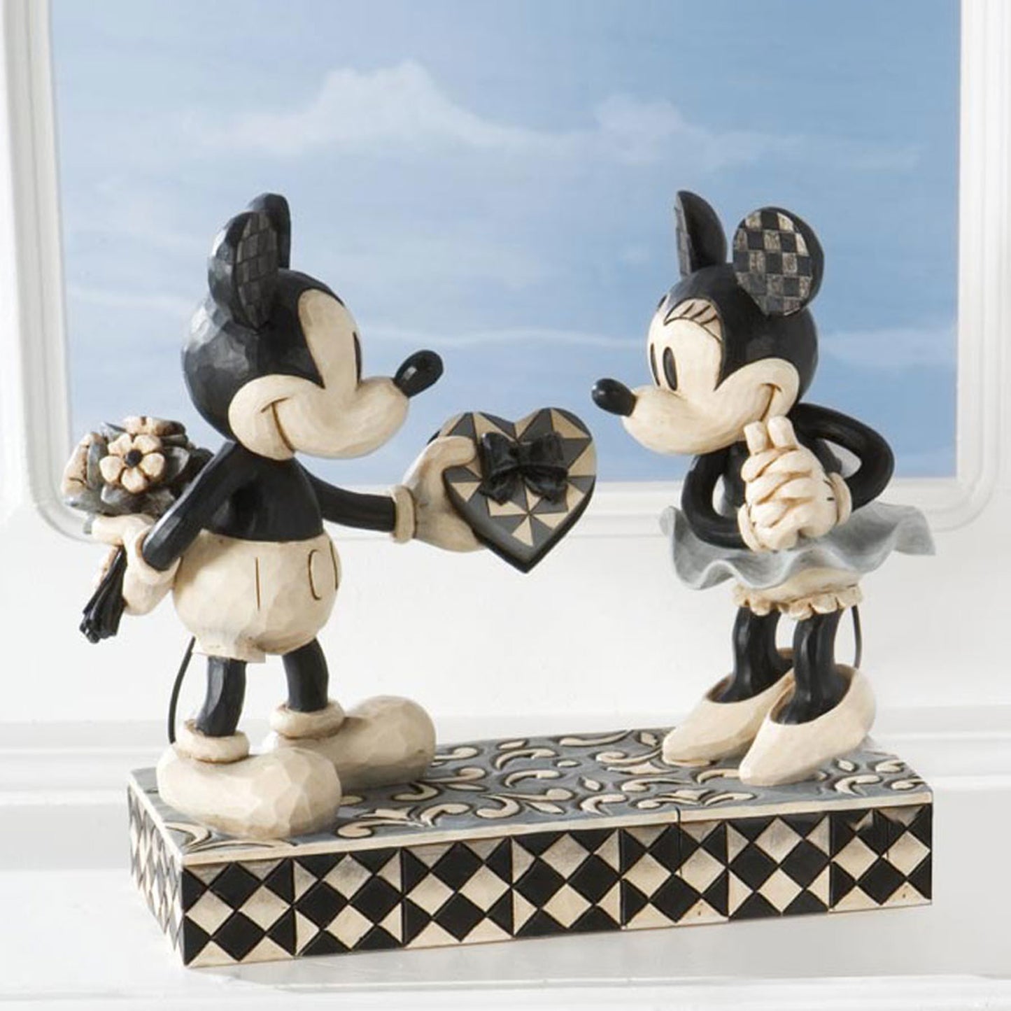 BOX DAMAGE - Real Sweetheart - Mickey Mouse and Minnie Mouse - Country N More Gifts