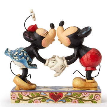 Smooch For My Sweetie- Mickey and Mickey Kiss  - Country N More Gifts