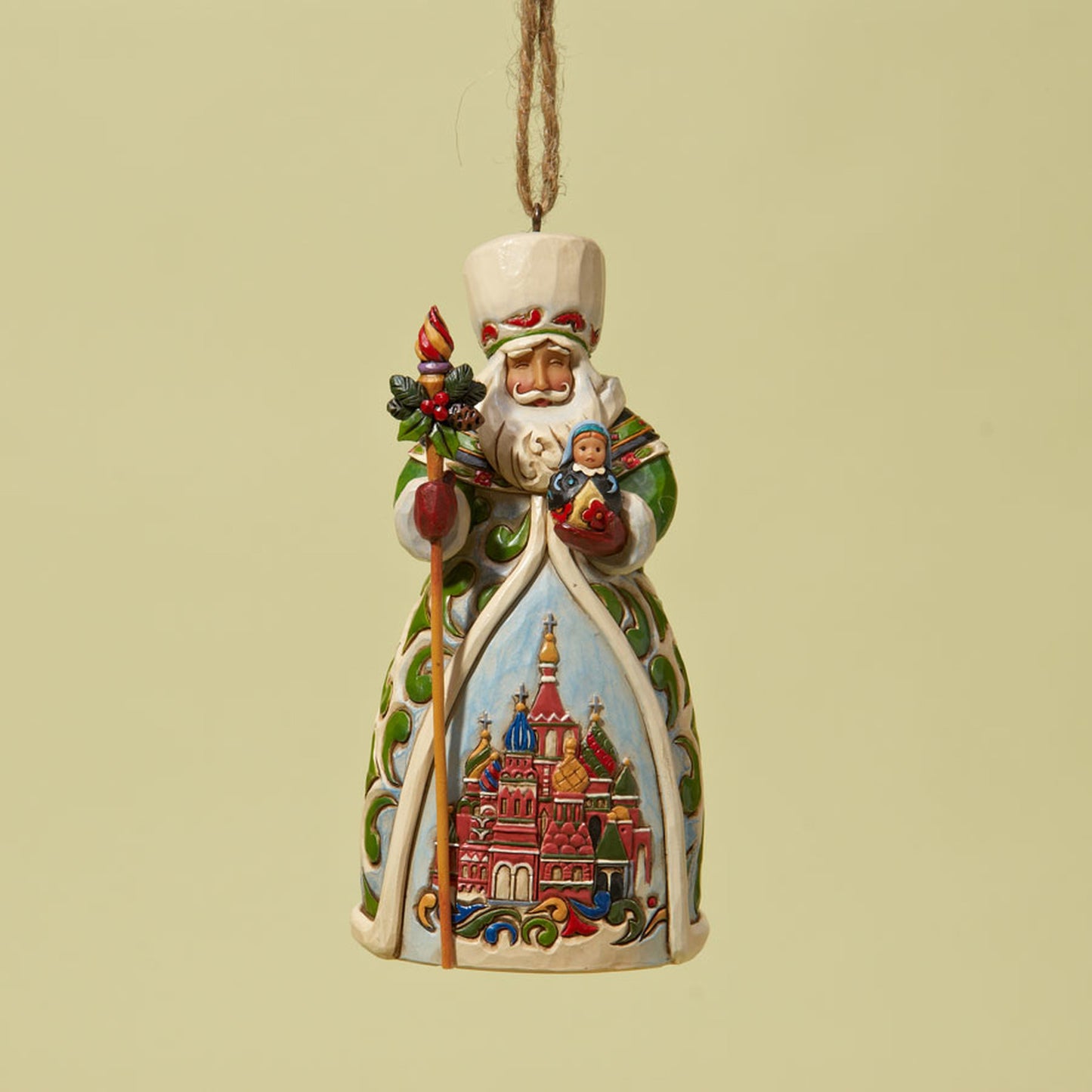 Russian Santa Ornament  - Country N More Gifts