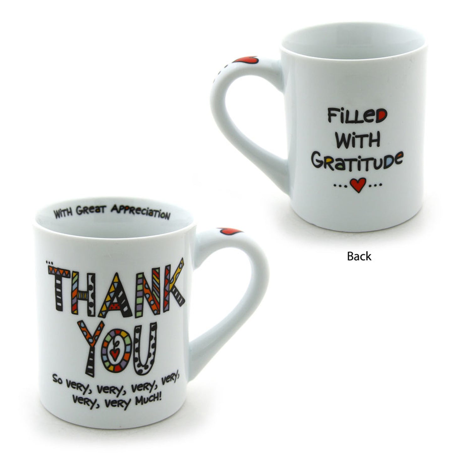 Cuppa Doodle Thank You Mug - DAMAGED - Country N More Gifts