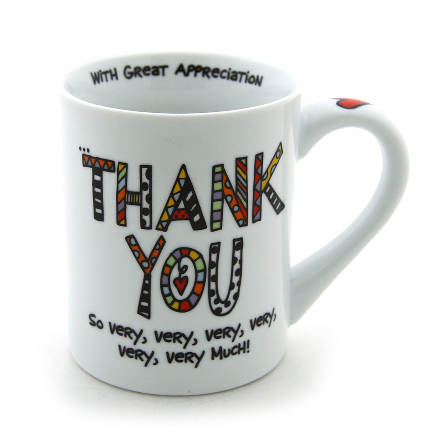 Cuppa Doodle Thank You Mug - DAMAGED - Country N More Gifts