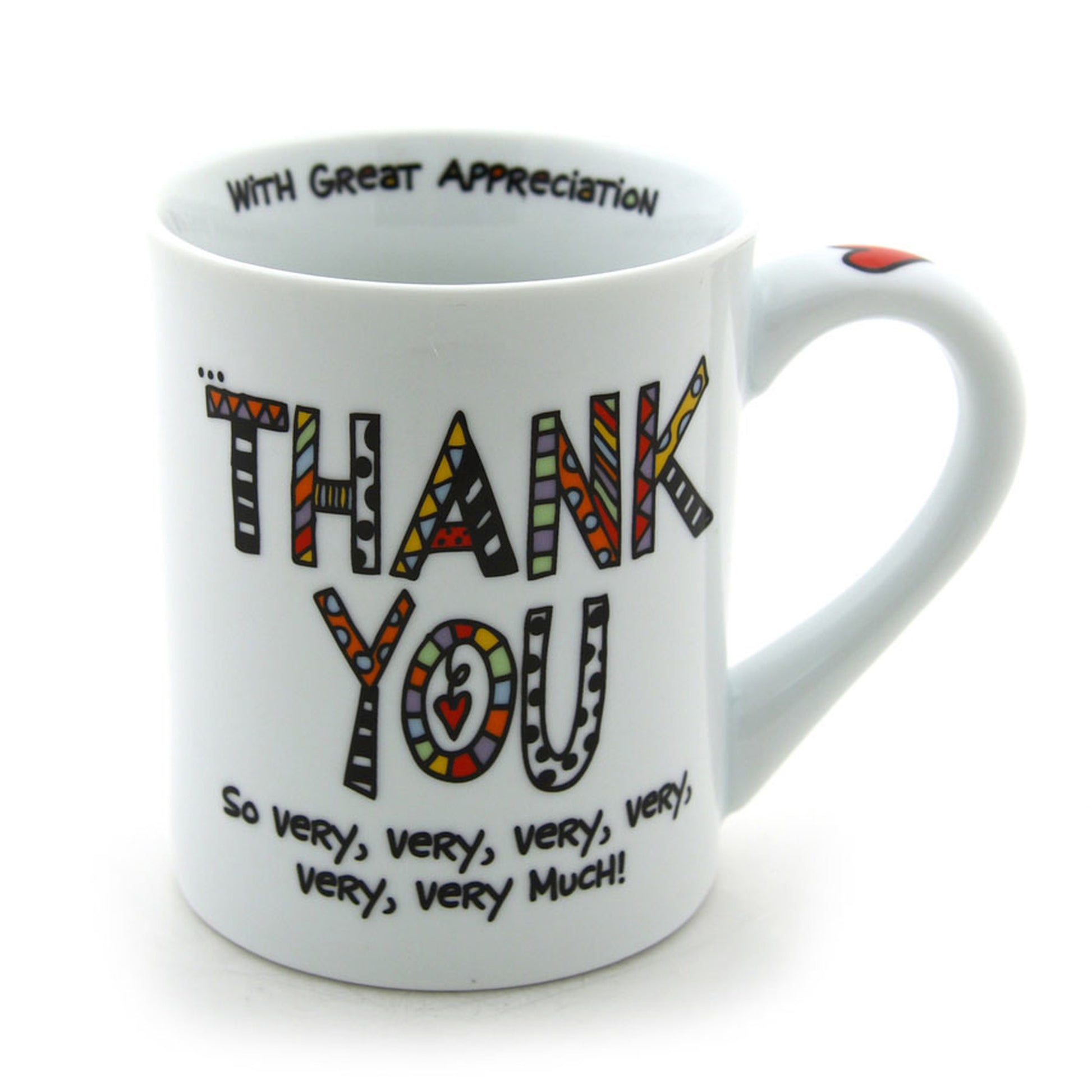 Cuppa Doodle Thank You Mug - DAMAGED - Country N More Gifts