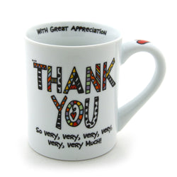 Cuppa Doodle Thank You Mug - CLEARANCE  - Country N More Gifts