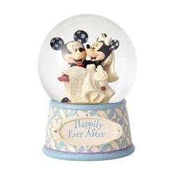 Happily Ever After - Mickey and Minnie Waterglobe  - Country N More Gifts
