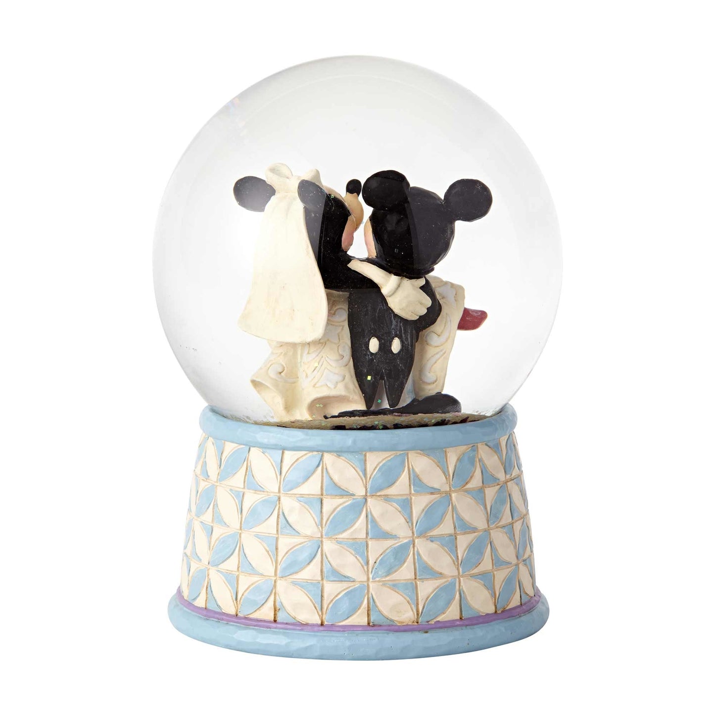 NO BOX - Happily Ever After - Mickey and Minnie Waterglobe - Country N More Gifts