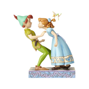 FBA - An Unexpected Kiss - Peter Pan, Wendy & Tinker Bell - Country N More Gifts