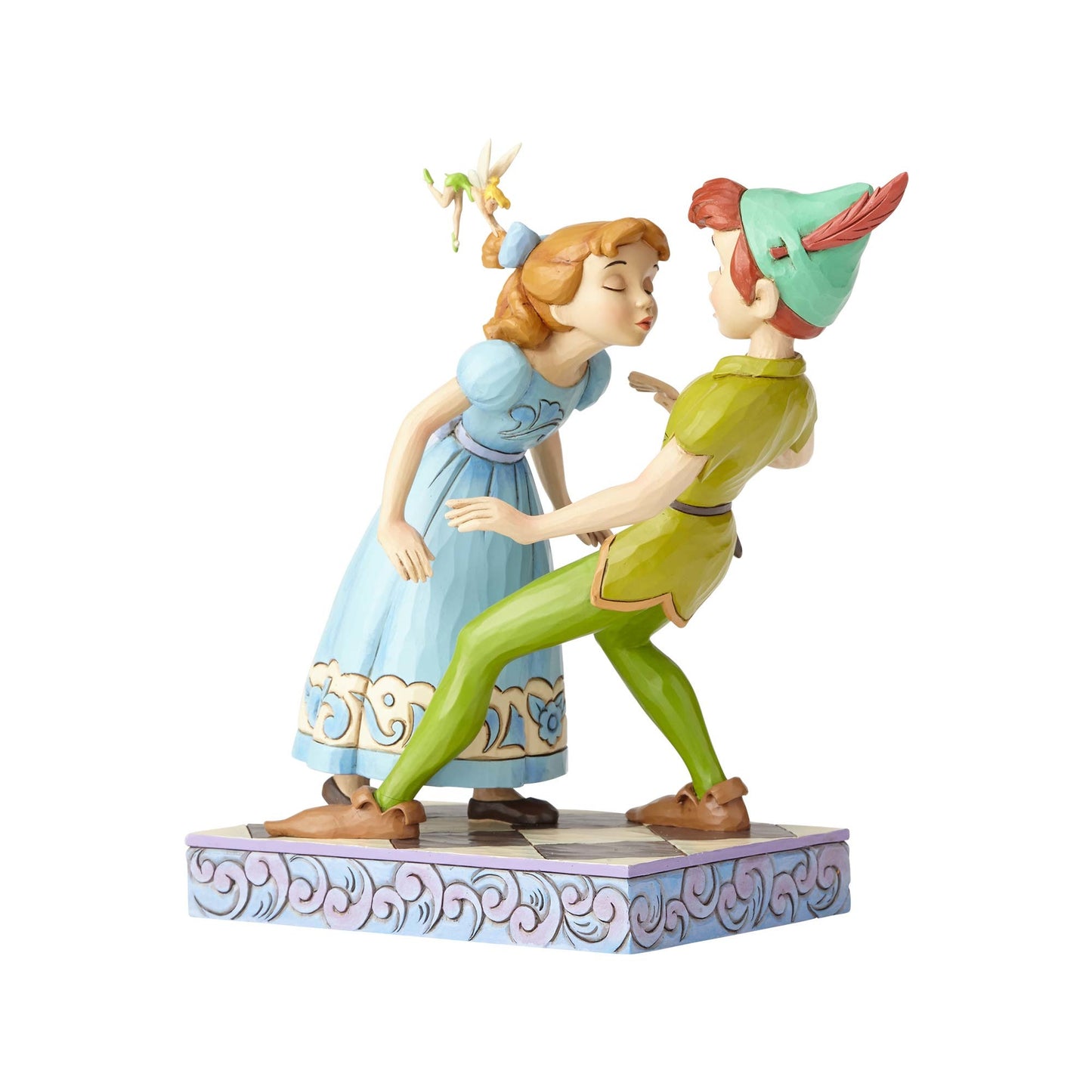 FBA - An Unexpected Kiss - Peter Pan, Wendy & Tinker Bell - Country N More Gifts