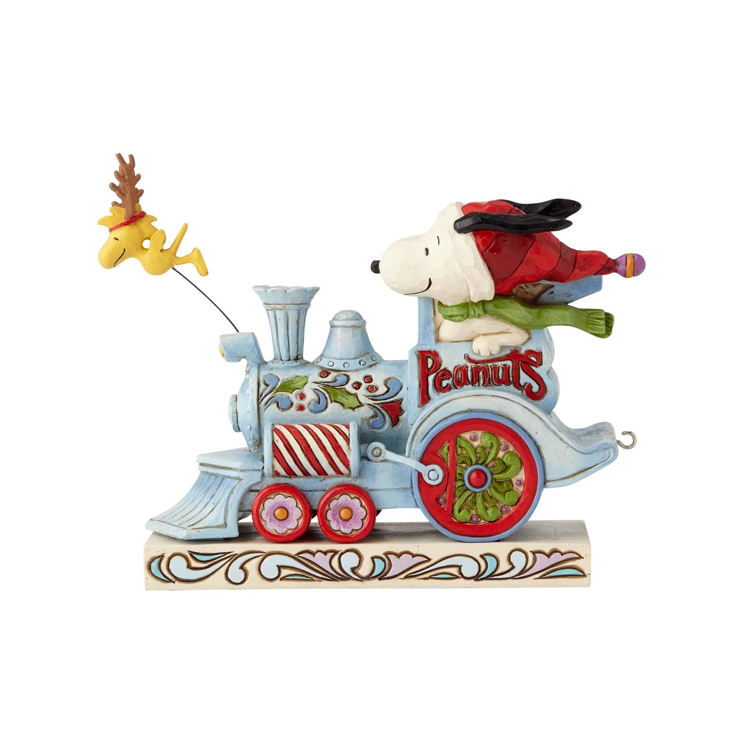 BOX DAMAGE - All Aboard - Snoopy And Woodstock Christmas Train - Country N More Gifts
