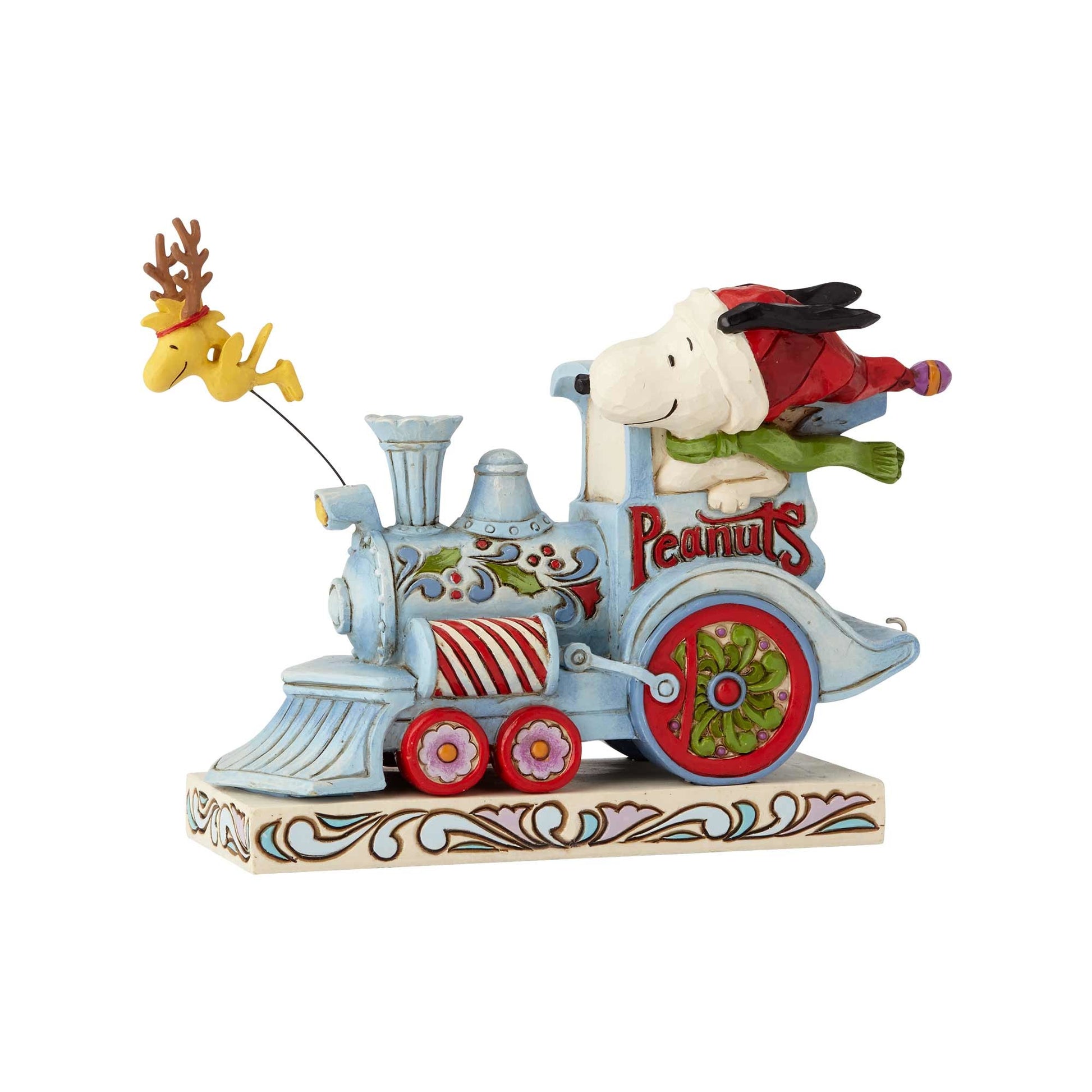 BOX DAMAGE - All Aboard - Snoopy And Woodstock Christmas Train - Country N More Gifts