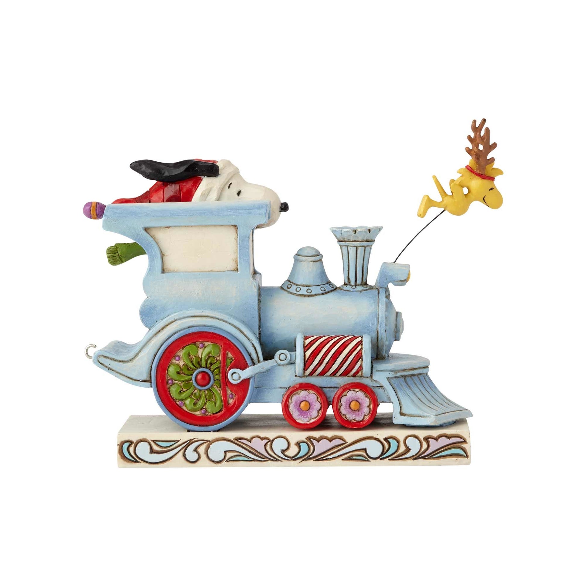 BOX DAMAGE - All Aboard - Snoopy And Woodstock Christmas Train - Country N More Gifts