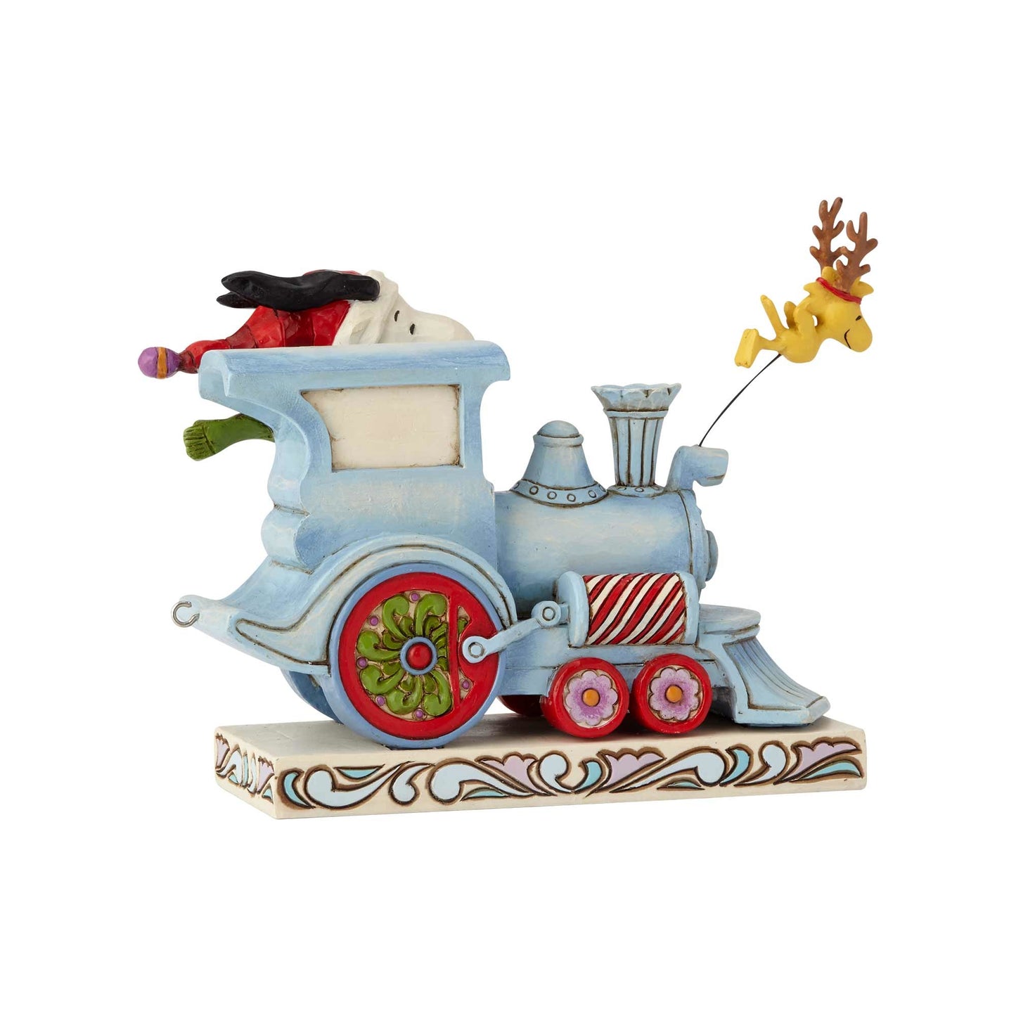 BOX DAMAGE - All Aboard - Snoopy And Woodstock Christmas Train - Country N More Gifts