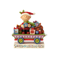FBA - All Wrapped Up - Charlie Brown Christmas Train - Country N More Gifts