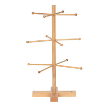 Wooden Dowel Ornament Display