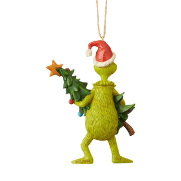 Grinch Holding Tree  - Country N More Gifts