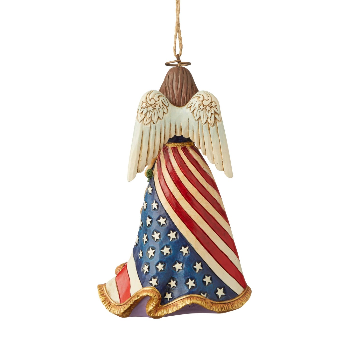Patriotic Angel Ornament  - Country N More Gifts