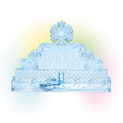 Lit Ice Castle Sign  - Country N More Gifts