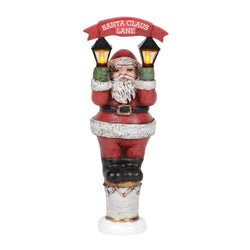 Vintage Santa Street Light  - Country N More Gifts