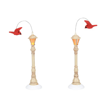 Village Cardinal Street Lights  - Country N More Gifts