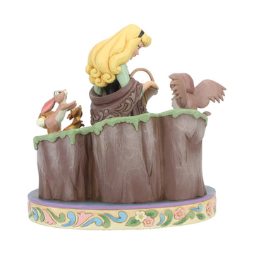 DAMAGED - Beauty Rare - Sleeping Beauty with Animals - Country N More Gifts