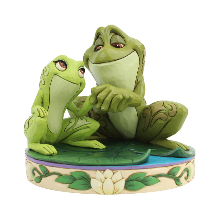 Amorous Amphibians - Tiana and Naveen as Frogs