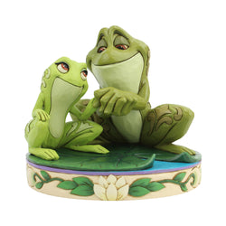 Amorous Amphibians - Tiana and Naveen as Frogs  - Country N More Gifts