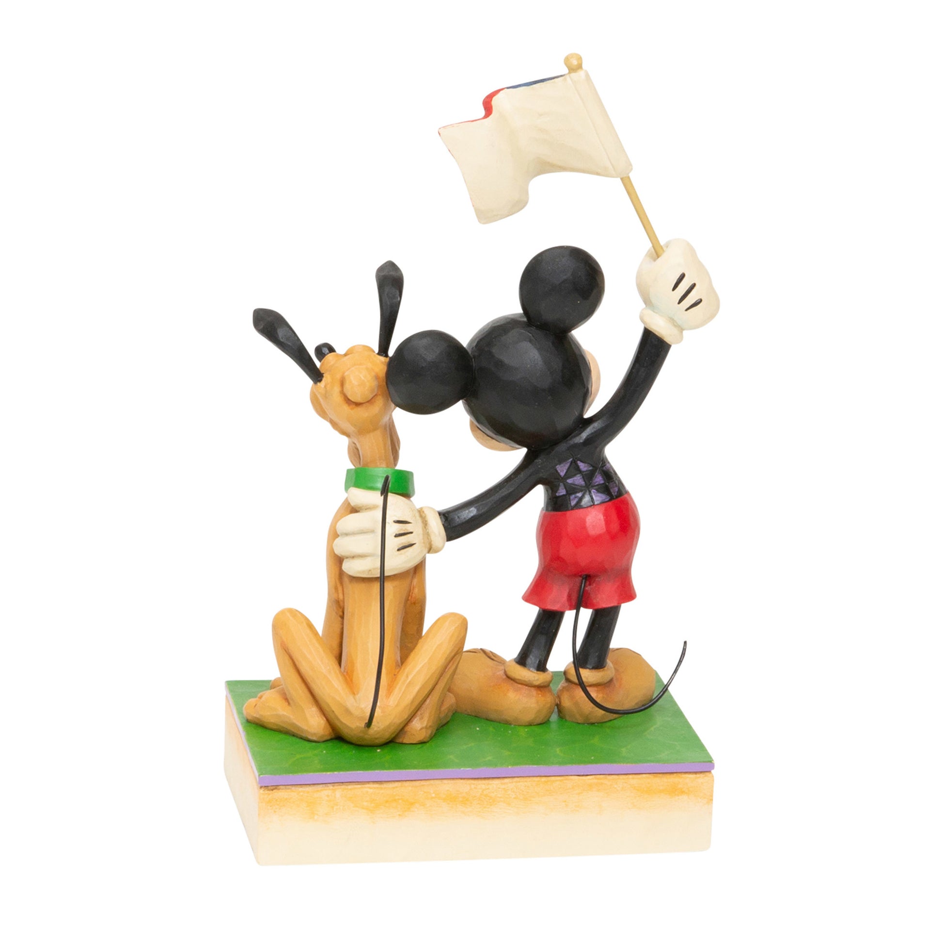 A Banner Day - Mickey and Pluto Patriotic  - Country N More Gifts