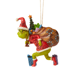 Grinch Tiptoeing Ornament  - Country N More Gifts