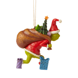 Grinch Tiptoeing Ornament  - Country N More Gifts