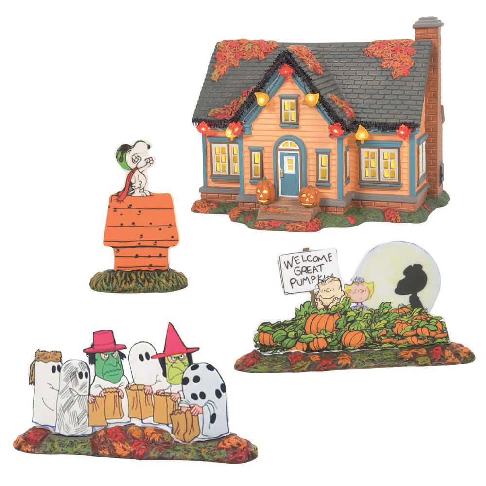 BOX DAMAGE - Trick or Treat Lane Peanuts - Country N More Gifts