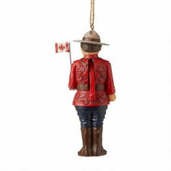 Canadian Mountie Nutcracker Ornament  - Country N More Gifts