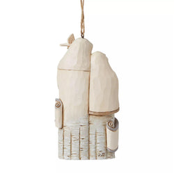 White Woodland Holy Family Orn  - Country N More Gifts