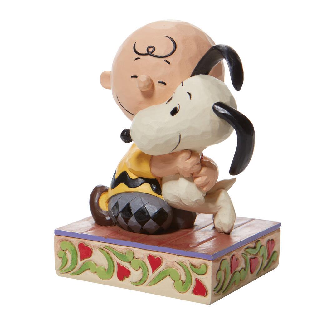 FBA - Beagle Hug = Blissful Heart - Charlie Brown Snoopy Hugging - Country N More Gifts