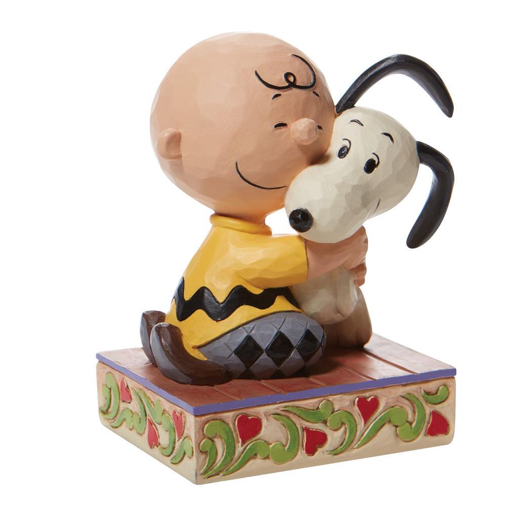 FBA - Beagle Hug = Blissful Heart - Charlie Brown Snoopy Hugging - Country N More Gifts