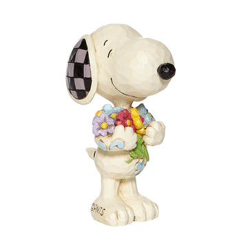 Mini Snoopy with Flowers  - Country N More Gifts