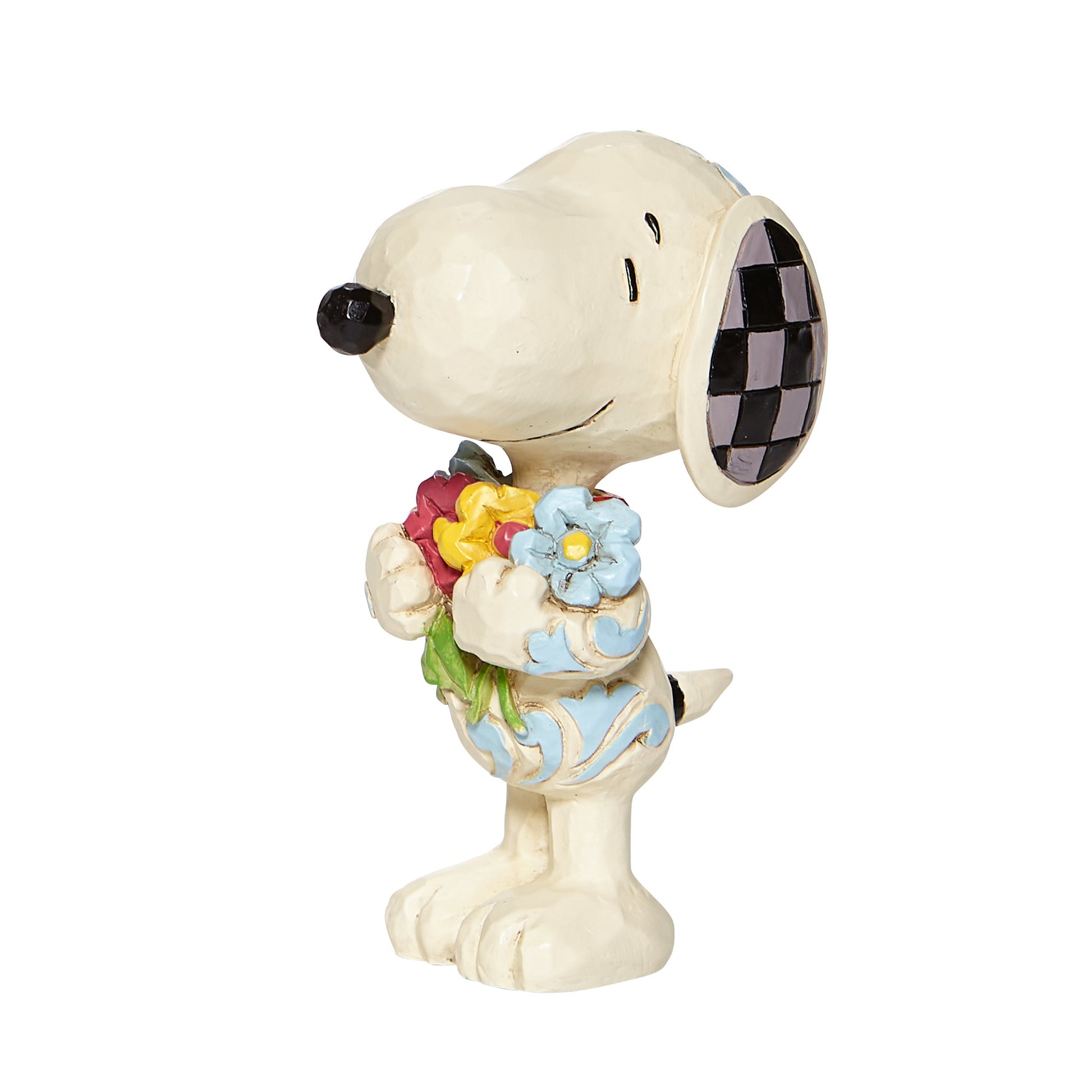 Mini Snoopy with Flowers  - Country N More Gifts
