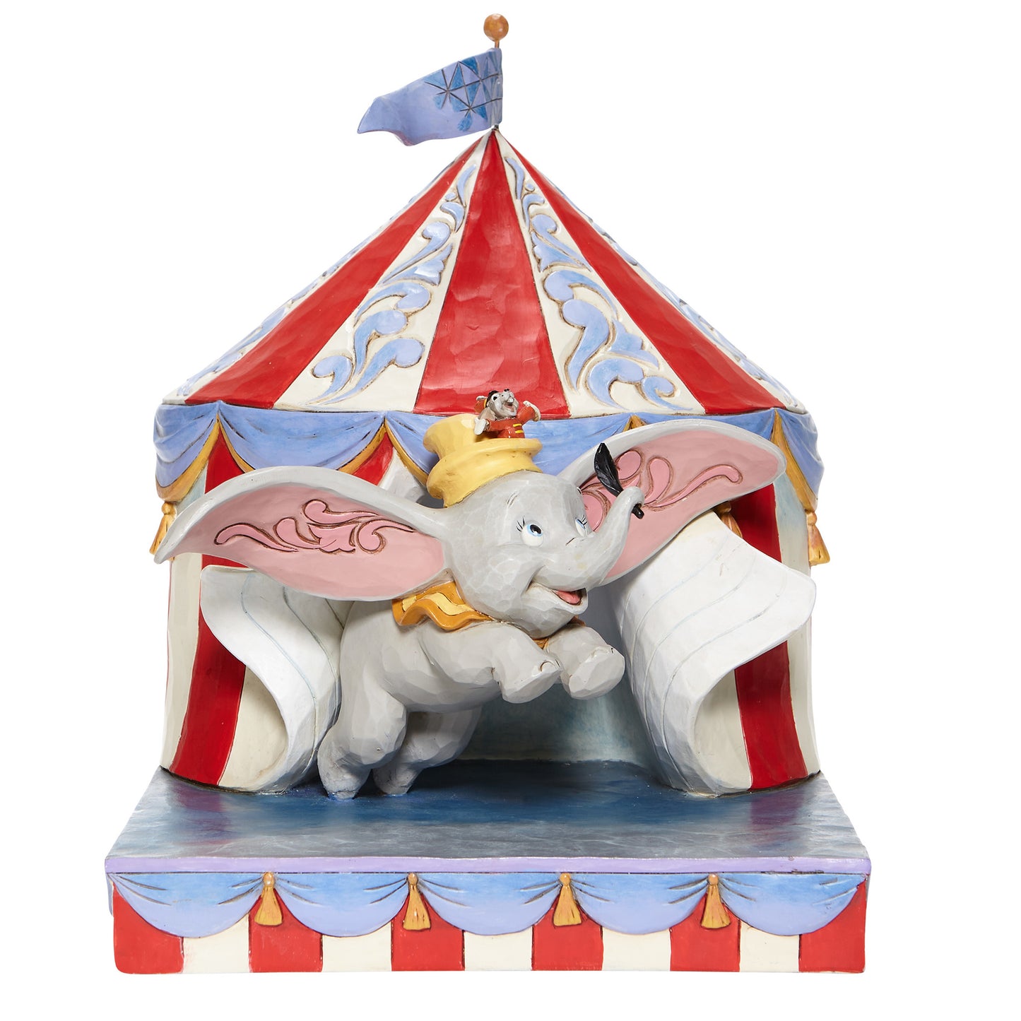 Over the Big Top - Dumbo Flying out of Tent Scene  - Country N More Gifts