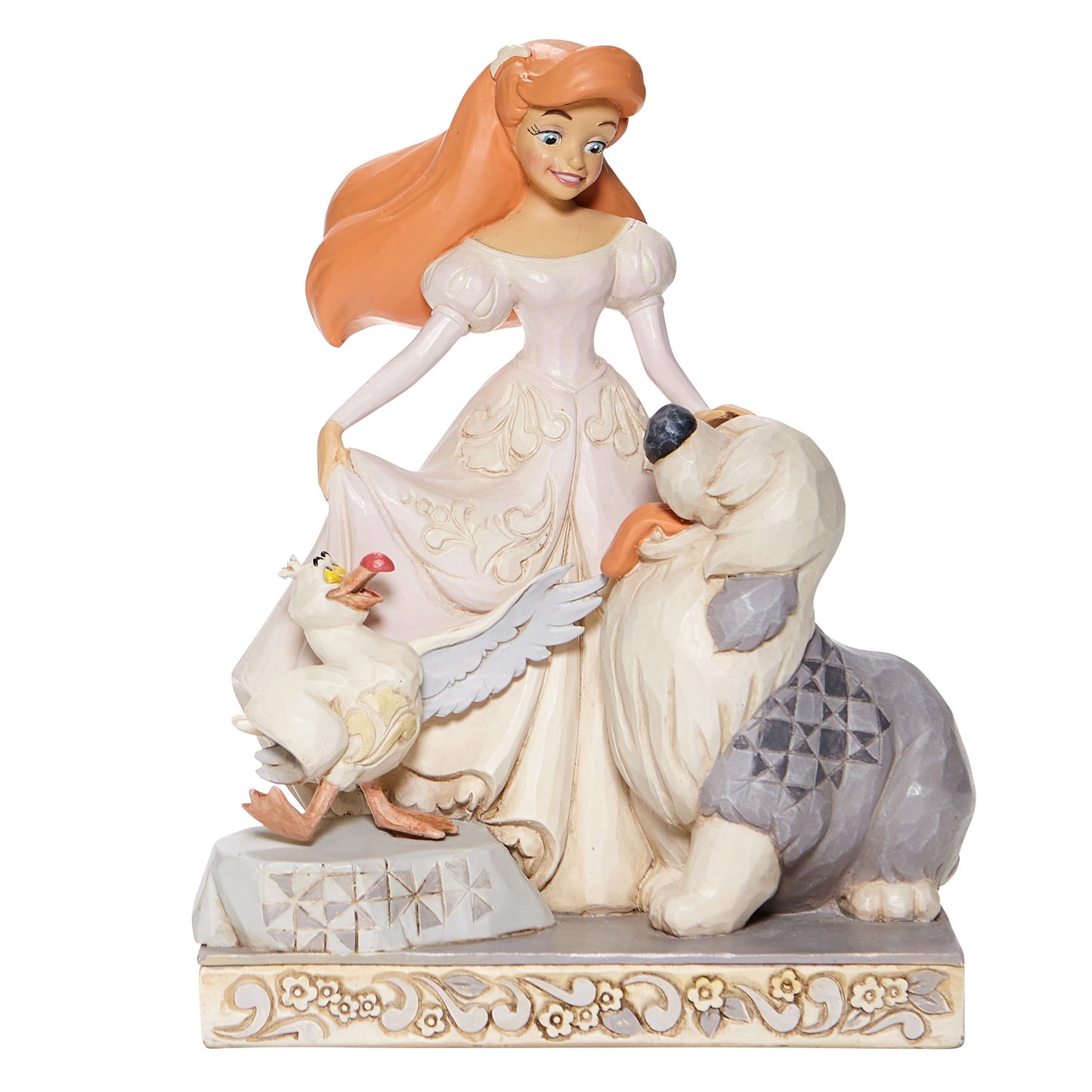 White Woodland Ariel  - Country N More Gifts