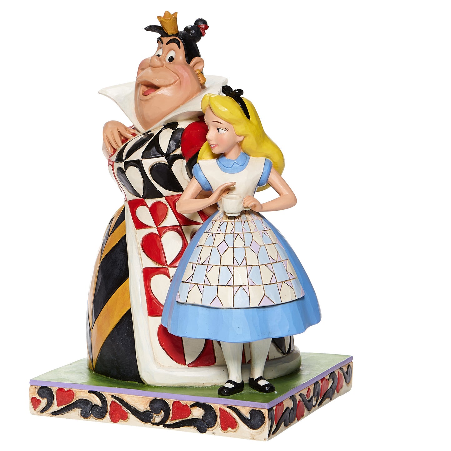 Chaos and Curiosity - Alice & Queen of Hearts  - Country N More Gifts