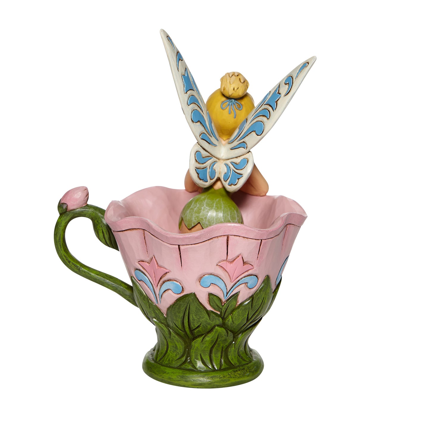 BOX DAMAGE - A Spot of Tink - Tinker Bell Sitting in Flower - Country N More Gifts