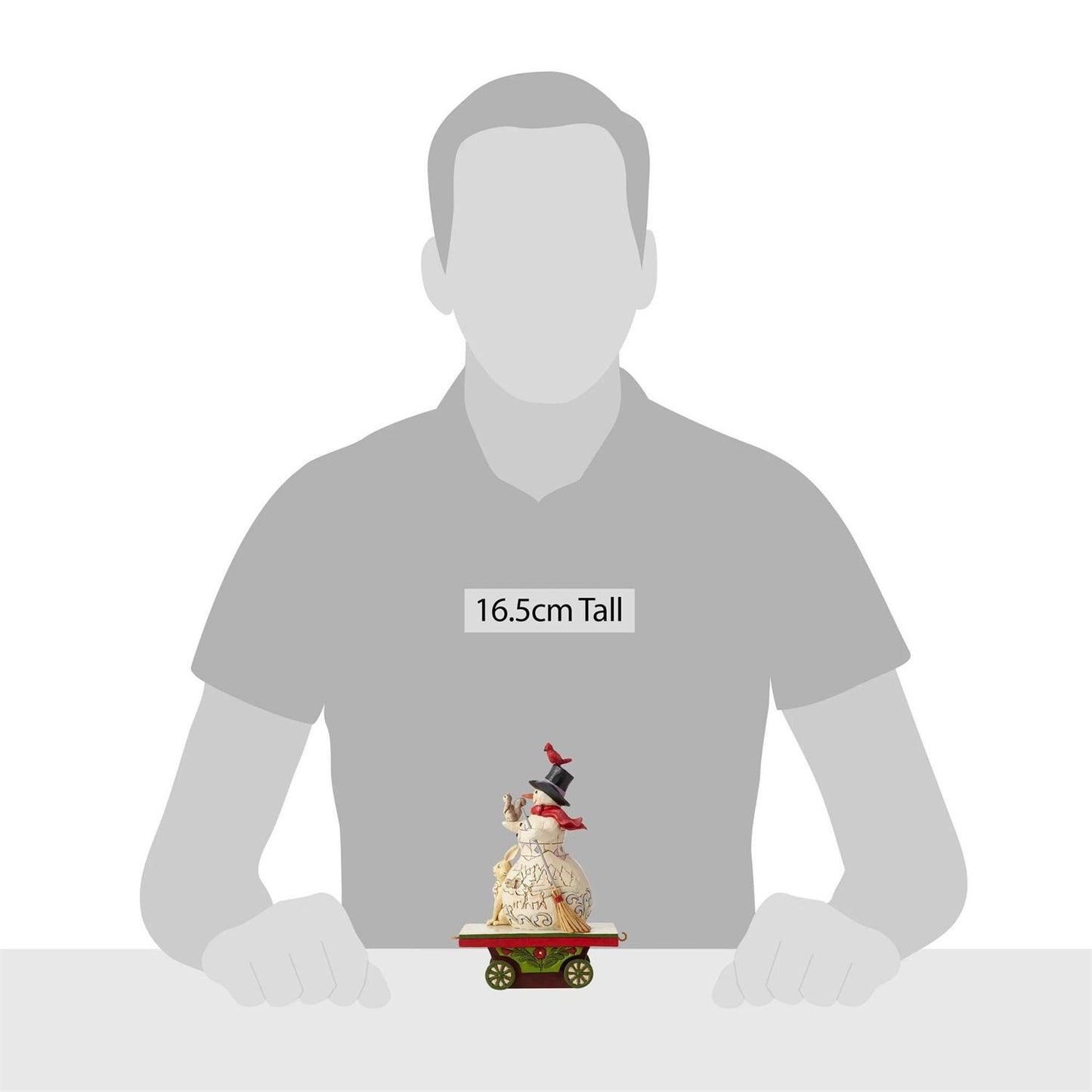 FBA - Next Stop, Winter! - Snowman on Train Car - Country N More Gifts