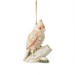 Woodland Cardinal on Branch Ornament  - Country N More Gifts