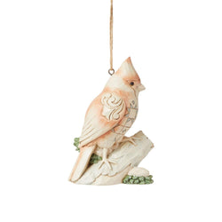 Woodland Cardinal on Branch Ornament  - Country N More Gifts