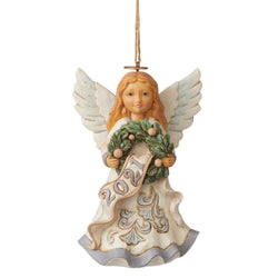 2021 Dated Woodland Angel Ornament  - Country N More Gifts