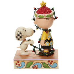 Oh Brother - Charlie Brown Tangled Lights  - Country N More Gifts