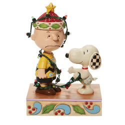 Oh Brother - Charlie Brown Tangled Lights  - Country N More Gifts
