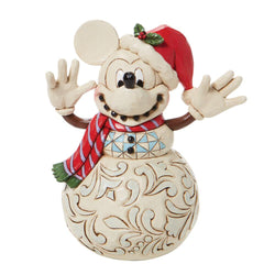 Snowy Smiles - Mickey Mouse Snowman  - Country N More Gifts