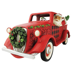 Loads Of Christmas Cheer - Large Red Truck  - Country N More Gifts